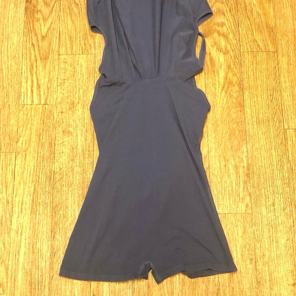 NWOT Free People Movement Blue Indigo Hot Shot Mini Dress Romper Size Small - Picture 8 of 14